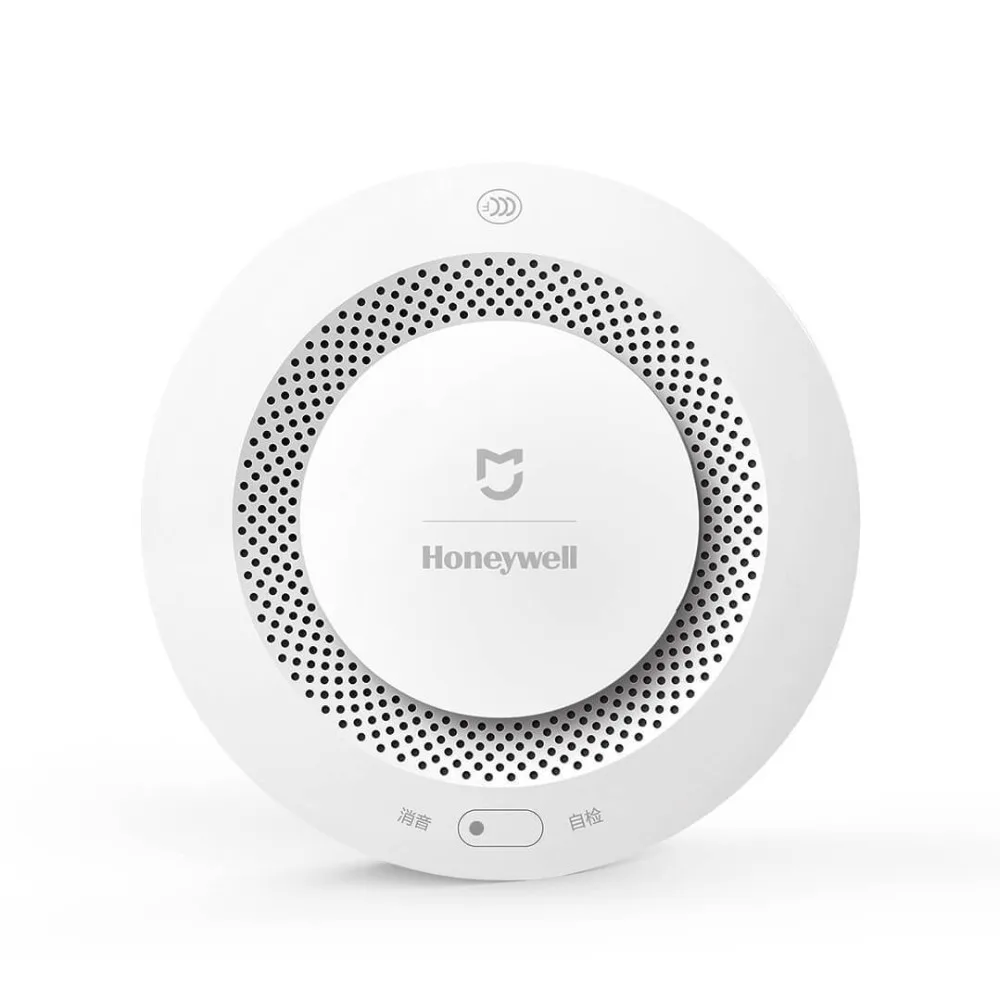 Original Xiaomi Mijia Honeywell Smoke Detector Fire Alarm Smart Home Remote Control Work With Gateway Audible Self Check (1)