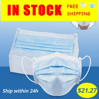 

Disposable Dustproof Mouth Masks Anti Pm2.5 3 Ply Anti Influenza Breathing Elastic Face Masks