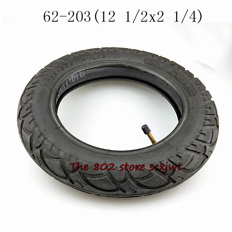 Super12 1/2X2 1/4(47/57/62-203) шин подходит для многих газовых электрических скутеров 12 дюймов камерная шина для ST1201 ST1202 e-велосипеда 12 1/2X2 1/4