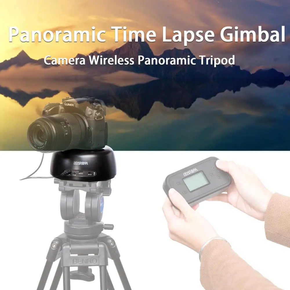  Sevenoak Camera Wireless Panoramic Time Lapse Video Tripod Head & Remote Control for iOS Smartphone