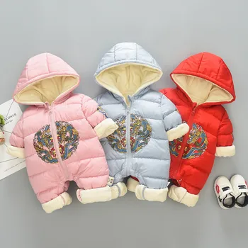 

3 Colors Romper For Toddler 2019 New Newborn Infant Unisex Jumpsuit Baby Girl Boy Floral Ruffle Bear Romper Playsuit Outfits