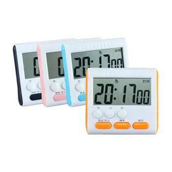 

Multifunctional Digital Kitchen Timers AAA Battery Operated with Magnet and Stand Large Digits For Baking Study Beauty