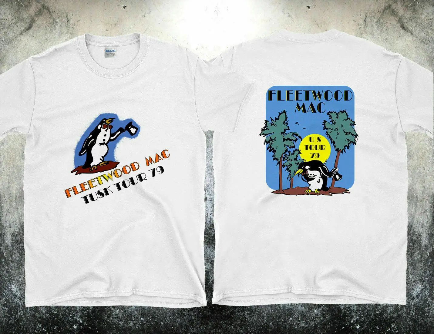 Винтажная Футболка 1979 Fleetwood Mac Tusk 70s Reprint размер от S до 3XL | Мужская одежда