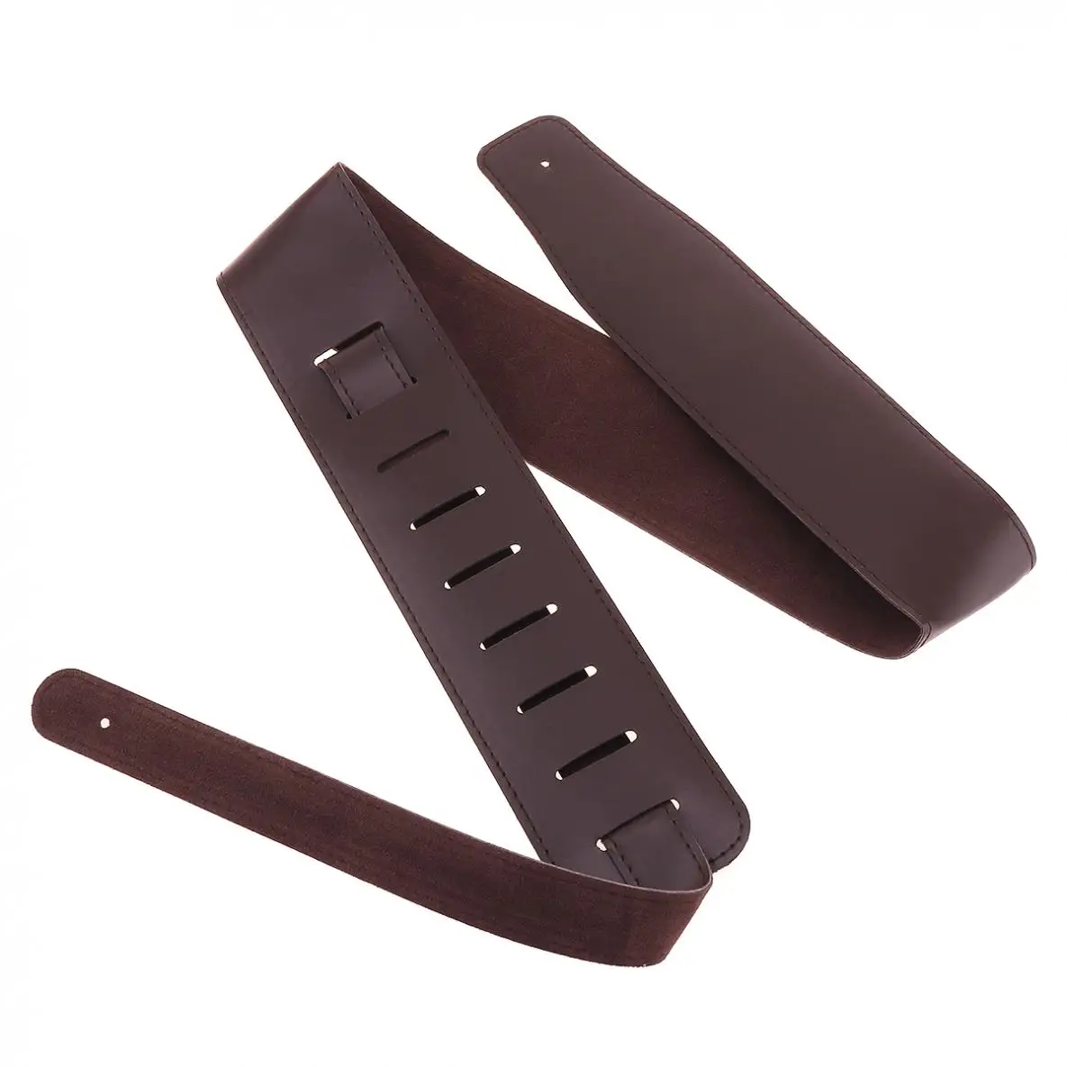 Adjustable Guitar Strap Belt 110-130cm Length PU Leather Acoustic Folk Electric Bass Guitar Belt Musical Instruments Accessories