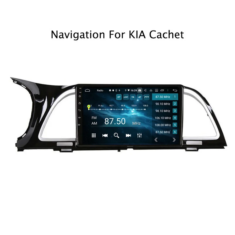 Excellent 9" Android Octa Core 4G RAM 32G ROM Car Radio Multimedia Player Navigation GPS For Kia Cachet K4 2017 5