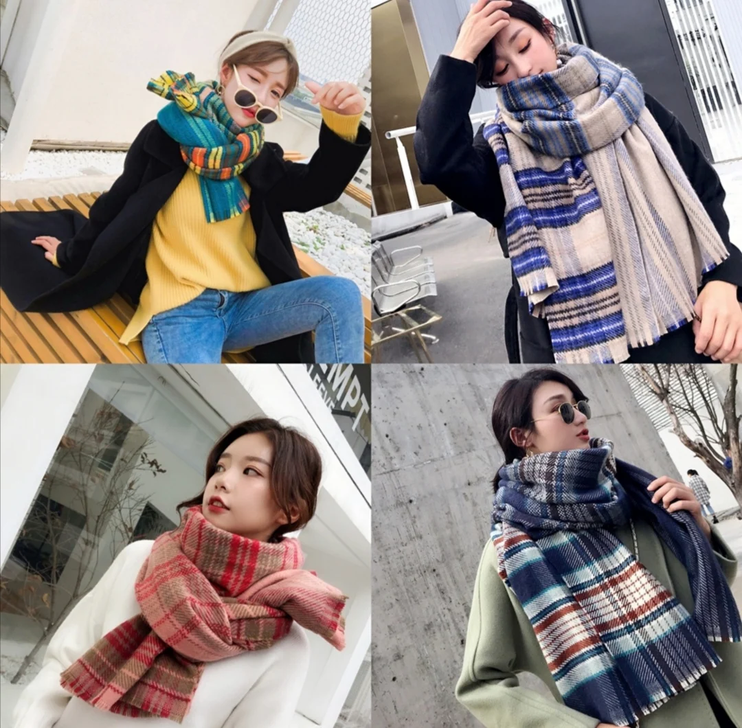 

on sale 2020 new design high-quanlity cashmere scarf shawls faion confortable warm