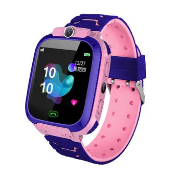 

Kids Smart Watch Phone For Girls Boys With Gps Locator Pedometer Fitness Tracker Touch Camera Anti Lost Alarm Clock Q12B