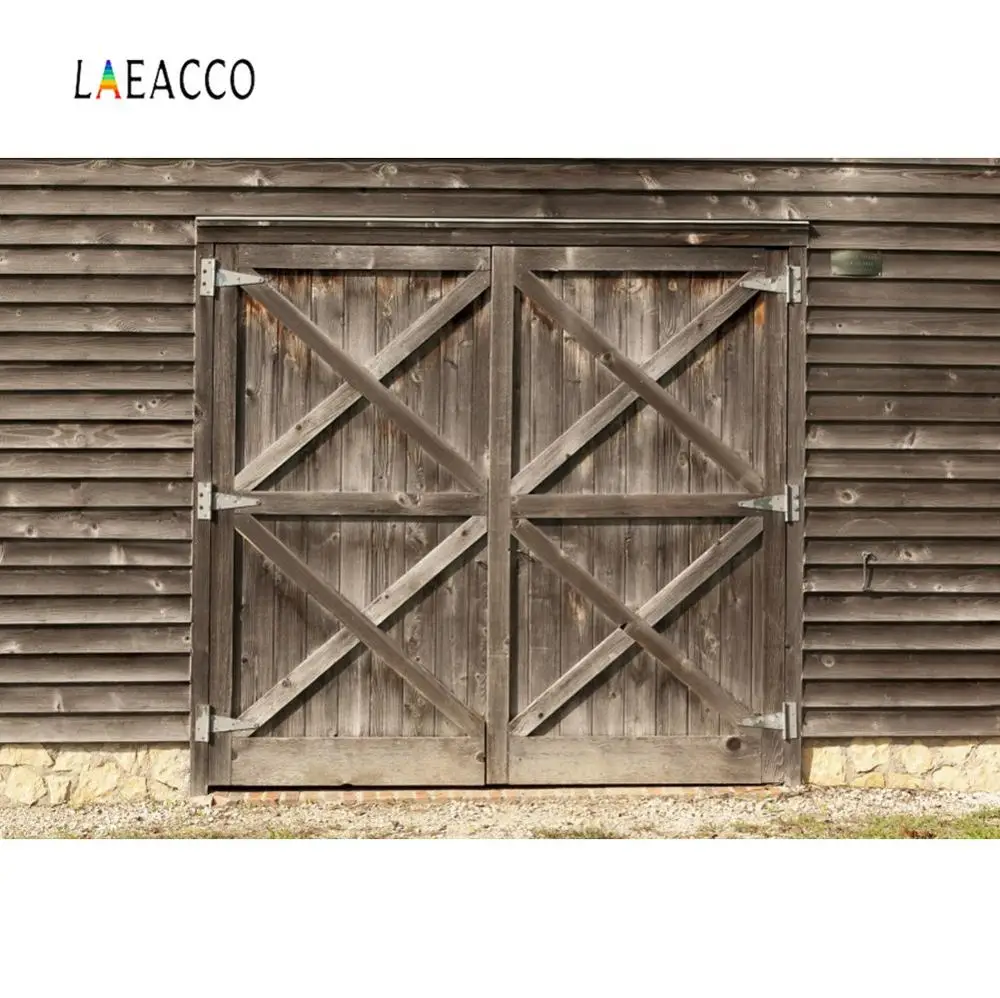 Laeacco фотофоны старый винтажный деревянный склад стена дверь крыльцо ребенок