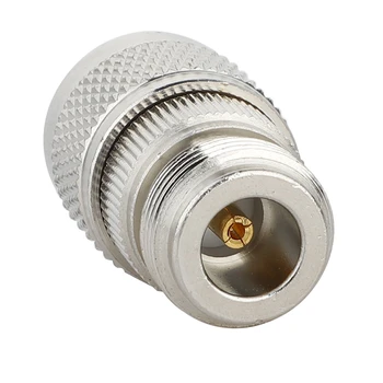 

Hot Alloy Steel N Male Plug to UHF Female SO239 Jack Straight RF Coaxial Adapter Connector UHF male to N Female