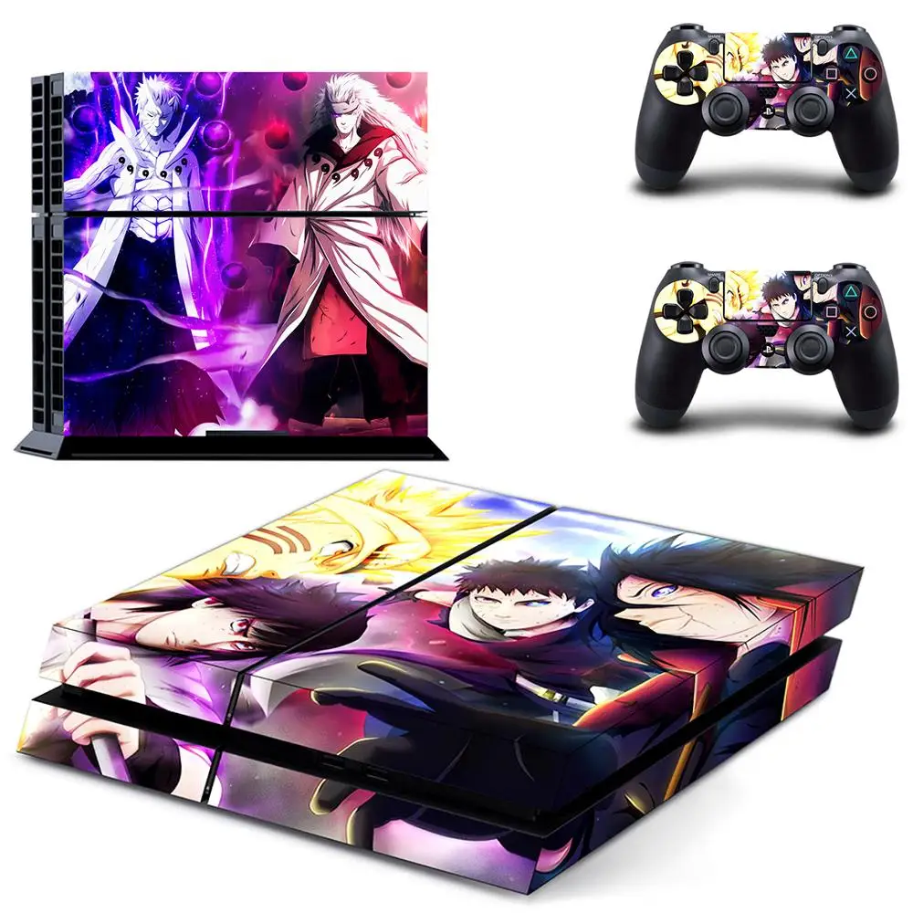 Ботинки в стиле аниме Naruto PS4 Стикеры s Play station 4 кожи PS наклейка кожного покрова для