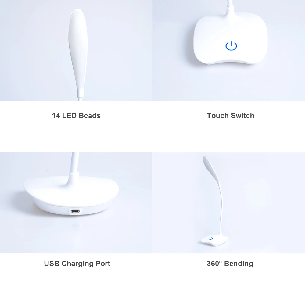 USB Rechargeable LED Stand Desks Table Lamp Adjustable Hose Study Room Light Table Lamp Touch Switch 3 Modes Dimmer Desk Lamps USB Rechargeable LED Stand Desks Table Lamp Adjustable Hose Study Room Light Table Lamp Touch Switch 3 Modes Dimmer Desk Lamps