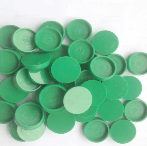50pcs/lot C4 Green Caps Hiwin Dustproof Covers Rail Dust Cover For 15mm