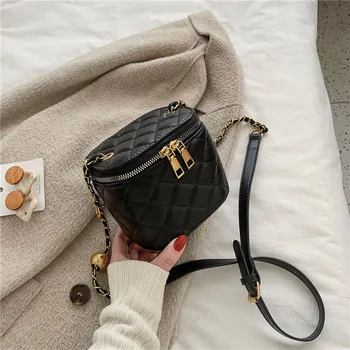

High quality women's bag 2020 new ladies chain messenger bag Korean fashion shoulder bag