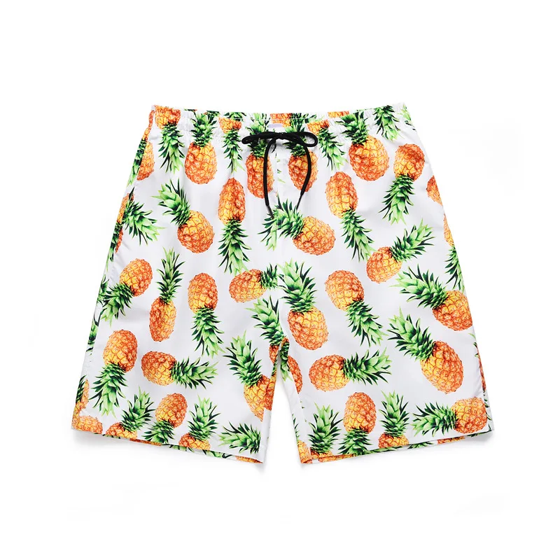 shorts 3 Повседневная Гавайская Мужская рубашка с принтом, летняя, camisa masculina, уличная мода, белая, короткий рукав, праздничная, ropa hombre blusa - Цвет: shorts 3