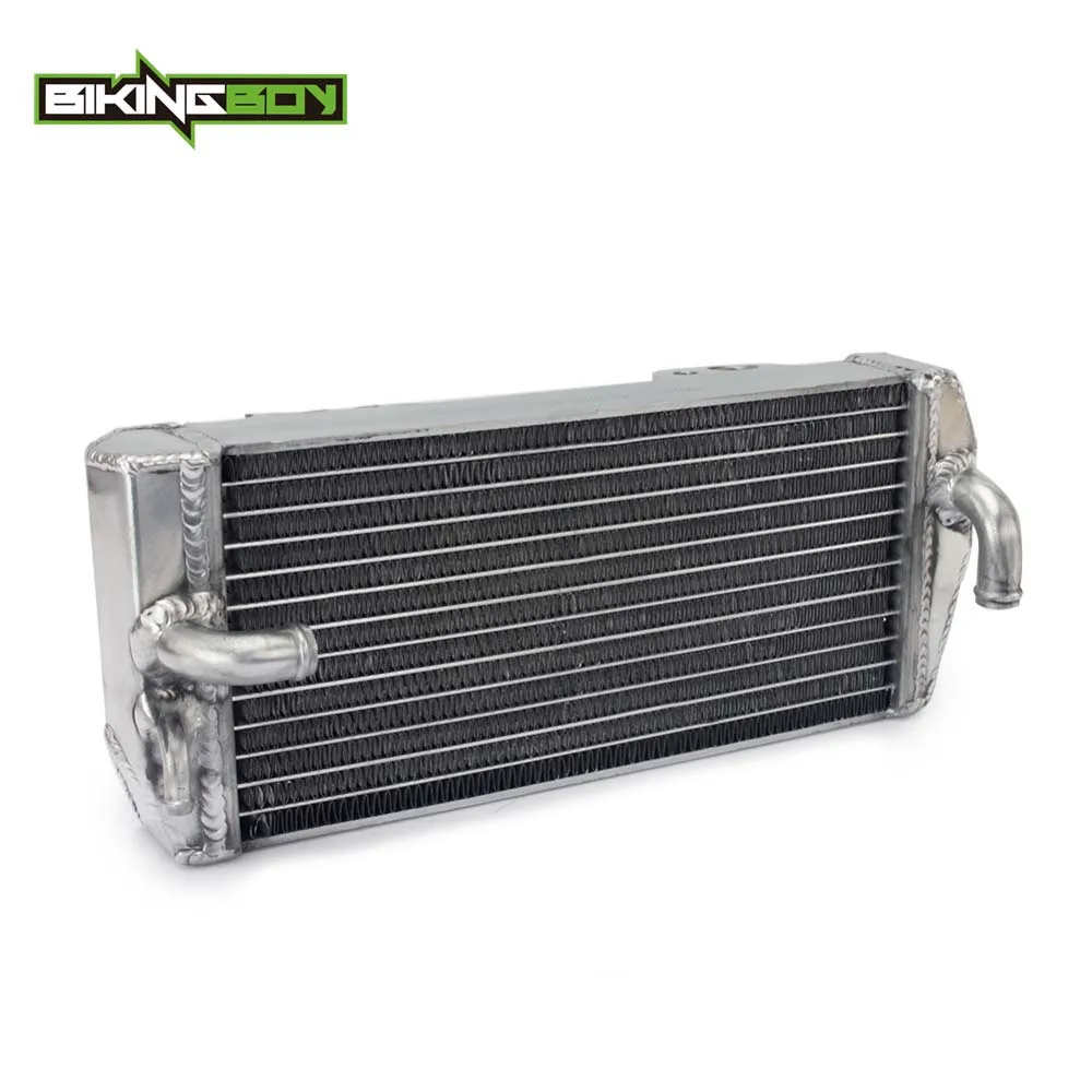 Left Set BIKINGBOY MX Aluminum Core Engine Water Cooling Coolers Radiators Sets For GAS GAS EC 125 2000 2001 2002 2003 2004 2005 2006 - Цвет: Left Set