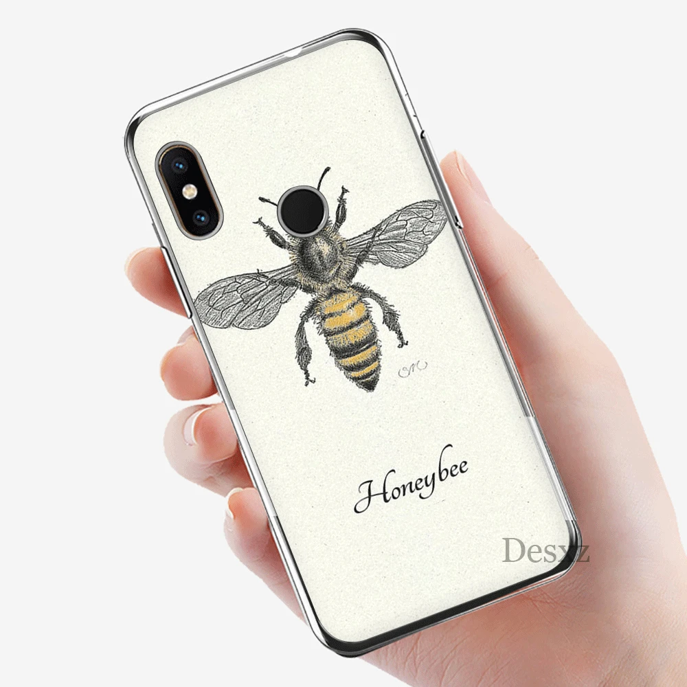 10 Чехол для телефона Xiaomi mi CC9 CC9E 9T mi x 2S 6 8 9 SE A1 A2 5X 6X MAX 3 A3 Pro Lite Обложка Золотой Мед расческа мед пчела оболочка - Цвет: 10
