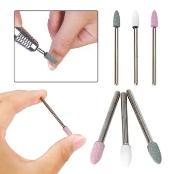 

Electric Nail Drill Bits Circular Cone Grinding Accessories Native Silicon Carbide Carborundum Polishing Grinding Head Wheel Too