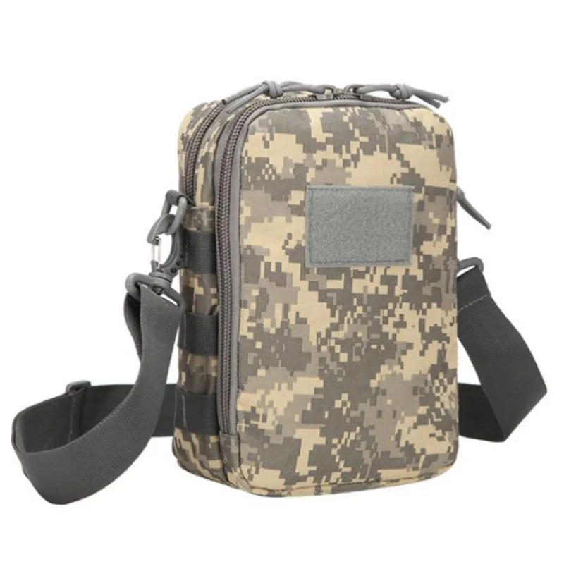 

ABZC-Casual Small Messenger Bag For Men Male Outdoor Sports Cycling Running Shoulder Crossbody Bags Camouflage Bag
