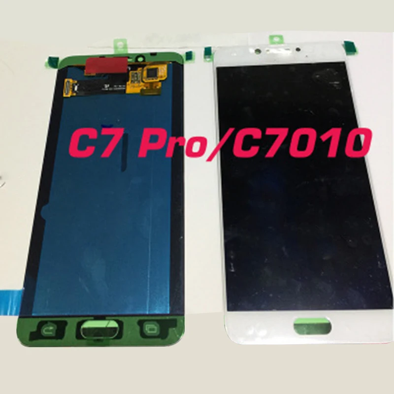 

Super AMOLED LCD For Samsung Galaxy C7 Pro C7010 SM-C7010 LCD Display Touch Screen Digitizer 1920x1080 5.5''