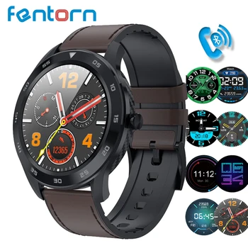 

Fentorn Smart Watch 1.3 inch screen Support Bluetooth Call ECG Heart Rate smartwatch men for Huawei xiaomi Android IOS Phone