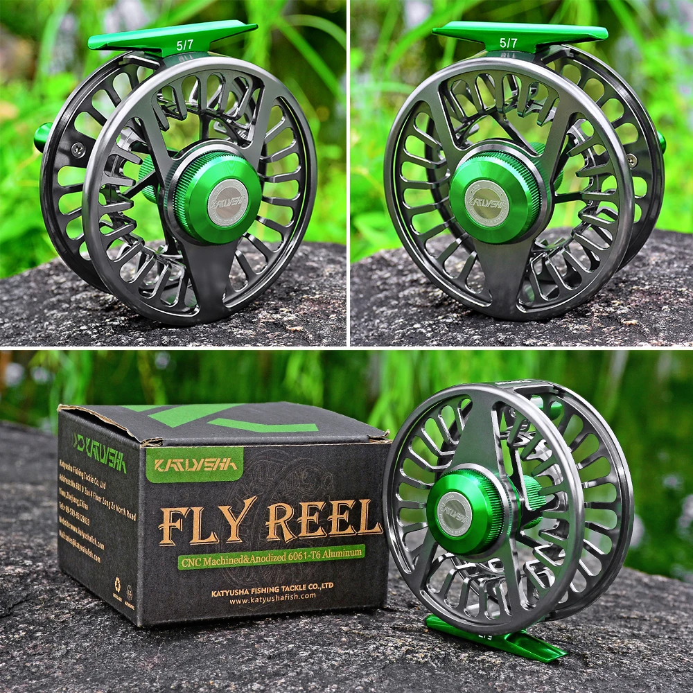 3+1bb Fly Fishing Wheel 5/7-7/9-9/10 Wt Fly Fishing Reel Aluminum 