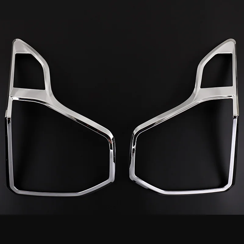 

For Ford Explorer 2016 2017 Car Styling Before and after Rear Lamp Cover Taillight Cover Decoration Trim Abs Chrome