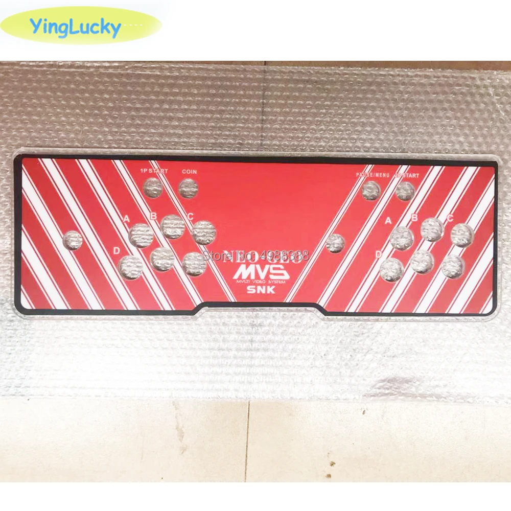 Акриловая панель Сменный Чехол DIY прозрачный черный аркадный джойстик ручка Pandora box Kit надежная конструкция простая установка