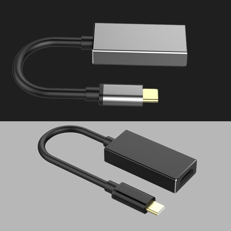 USB 3,1 type C USB-C к HDMI 4K HDTV Кабель-адаптер для samsung Galaxy S9 Macbook черный