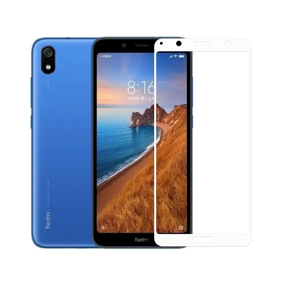 2 шт Защитное стекло для Xiaomi Redmi 7A, закаленное стекло, полное покрытие, Защита экрана для Redmi 7A 7 A, Защитная пленка для экрана