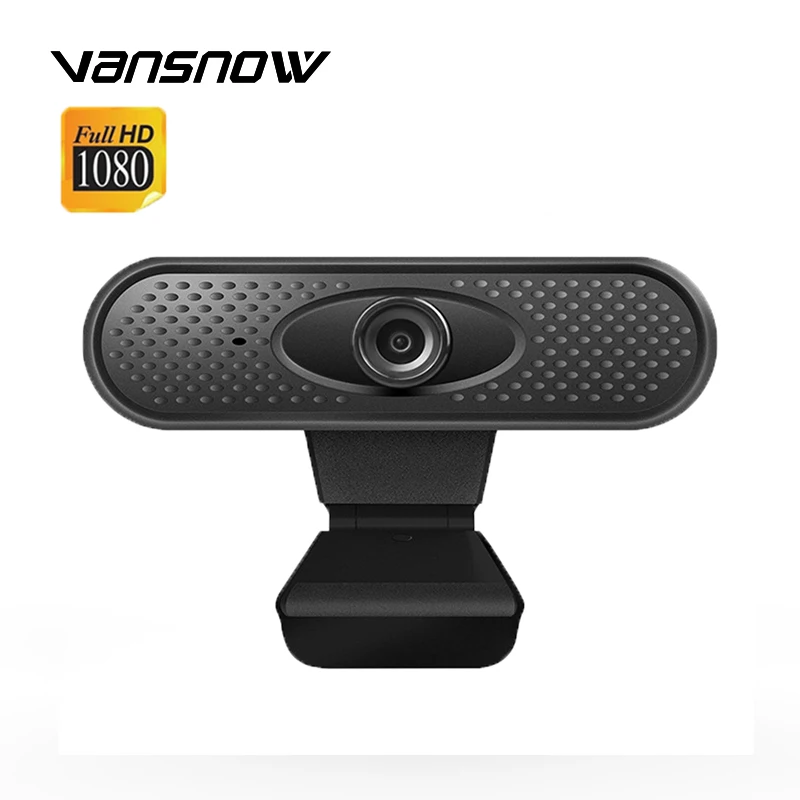 

2020 HD 1080P Webcam with Mic USB Webcamera Built In Microphone Camera for PC Computer Laptop Live Stream Broadcast Meeting