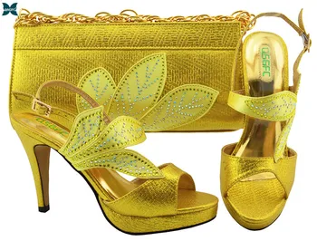 

Newest Italian design Ladies Shoes with Matching Bags Set Luxury Shoes Women Designers Elegant Crystal Shoes Shoe and Bag Set