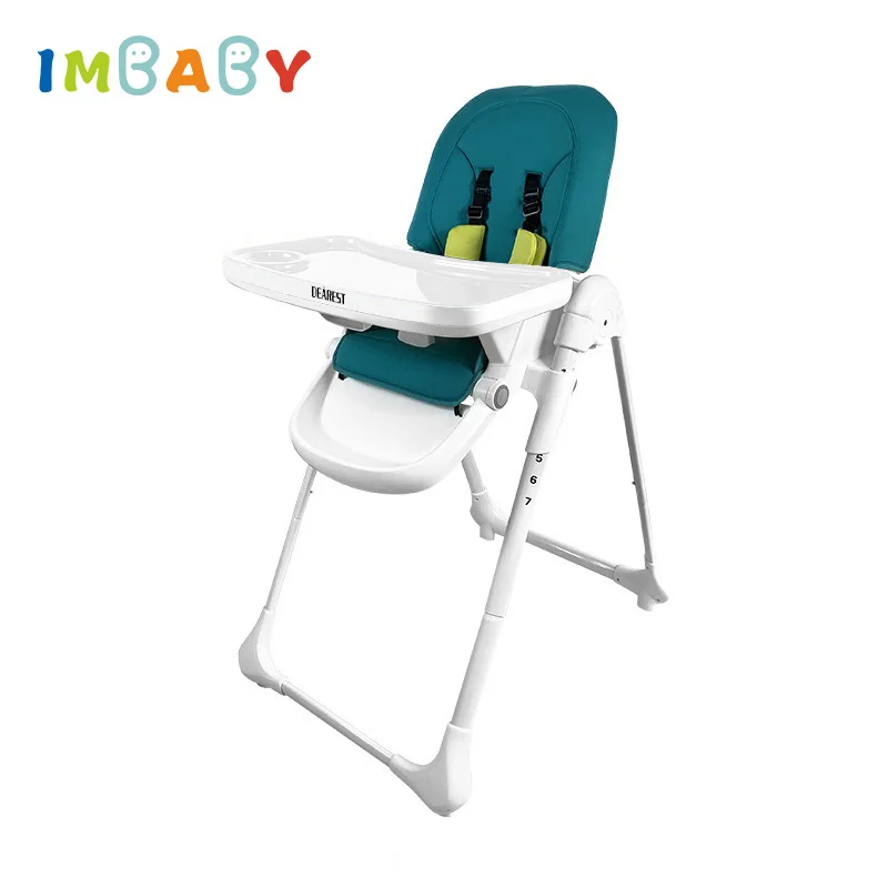 

IMBABY High Chair for Feeding Babychairs Multifunction Adjustable Kids Dinner Chair Portable Folding Seat for Children Furniture