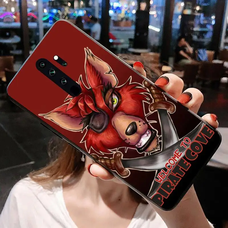 case for xiaomi Cartoon Fox Fnaf Plush Foxy Phone Case for Redmi 9A 8A 7 6 6A Note 9 8 8T Pro Max Redmi 9 K20 K30 Pro xiaomi leather case custom Cases For Xiaomi