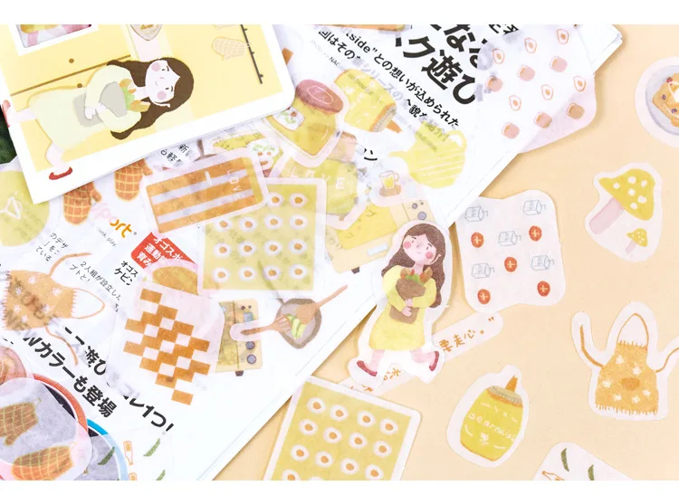 20 компл./лот Kawaii канцелярские наклейки Симпатичные декоративные Мобильный наклейки Скрапбукинг ручные поделки наклейки