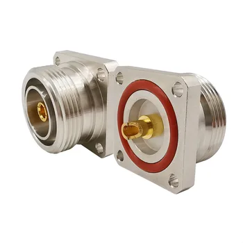 

L29 7/16 Din Female Jack Center Connector With 4 Holes Flange Deck Solder Cup RF Coax Adapter