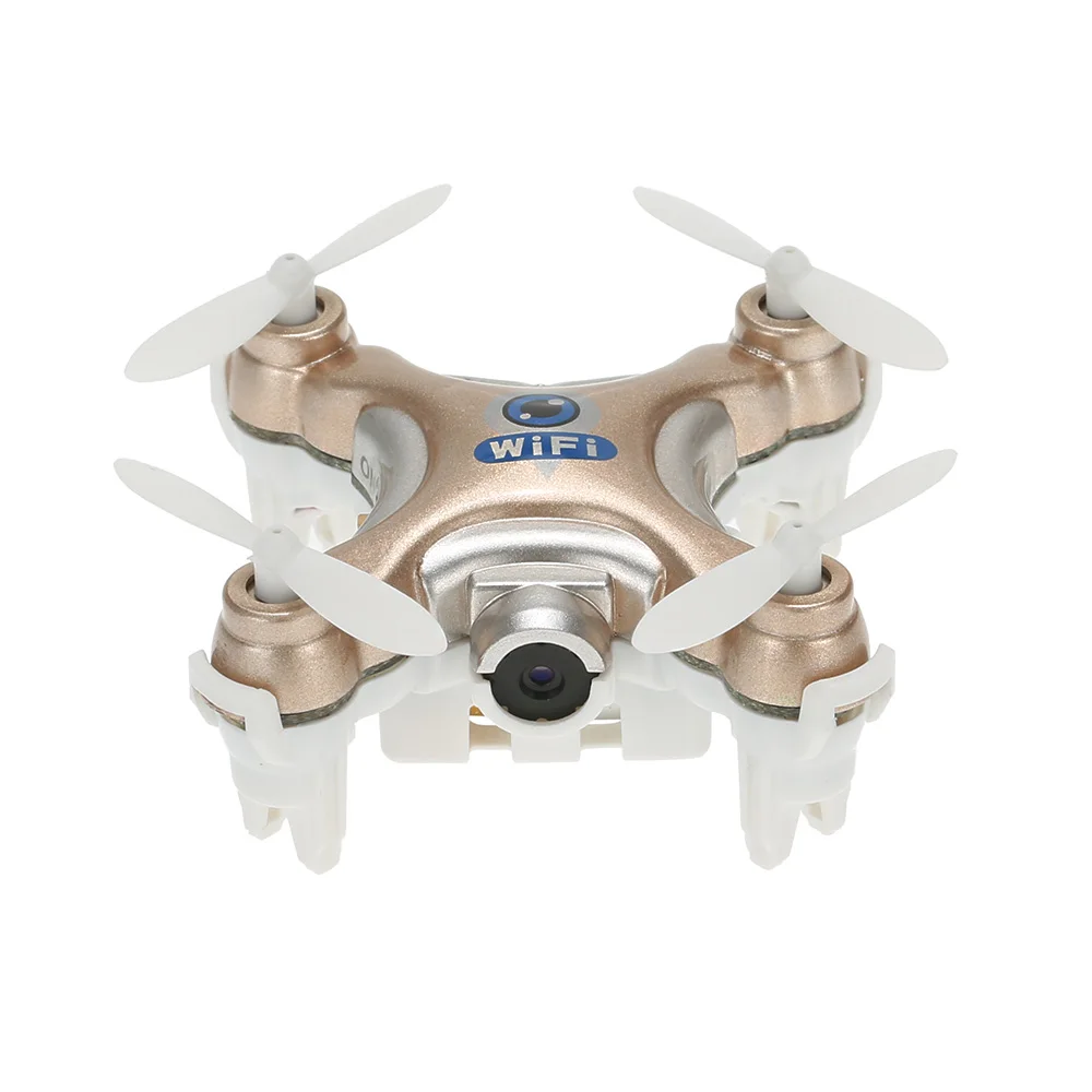 Оригинальный Cheerson CX-10W 4CH 6-Axis Gyro Wifi FPV RTF мини-Квадрокоптер с дистанционным