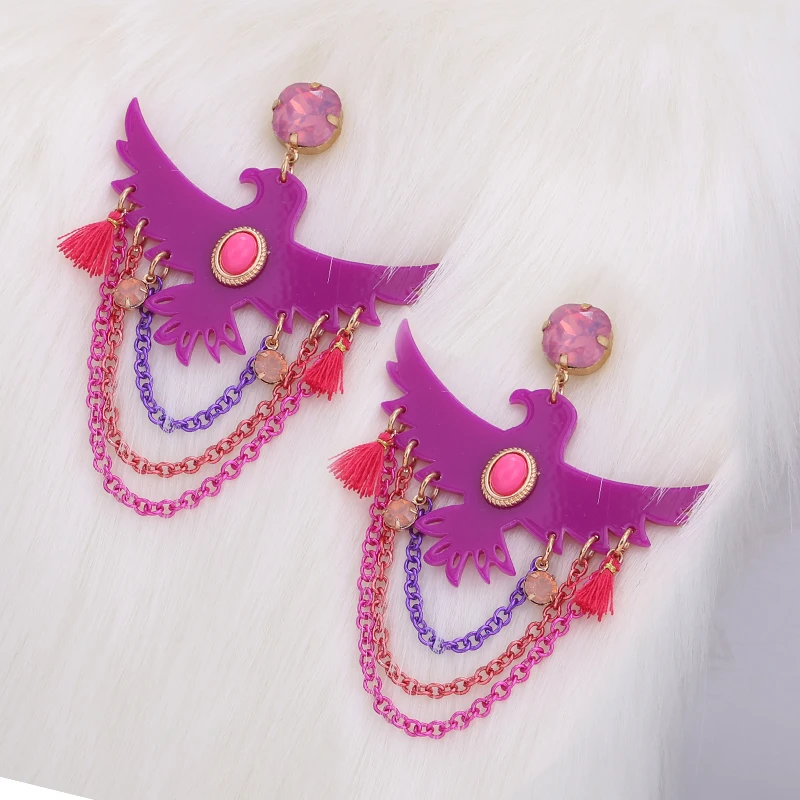 Boho-women-earrings-statement-Earrings-for-women-Rose