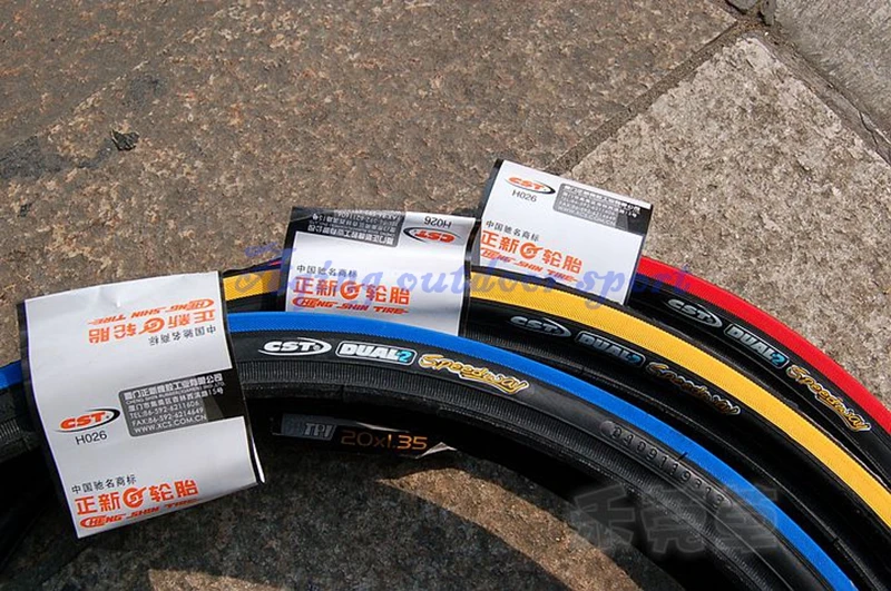 

CST Speedway WIRE 20 1.35" 406 Tyres 60TPI Bike Tire 406 Hooked Rim 6.8Bar/100PSI For Minivelo BMX Folding Bike Parts