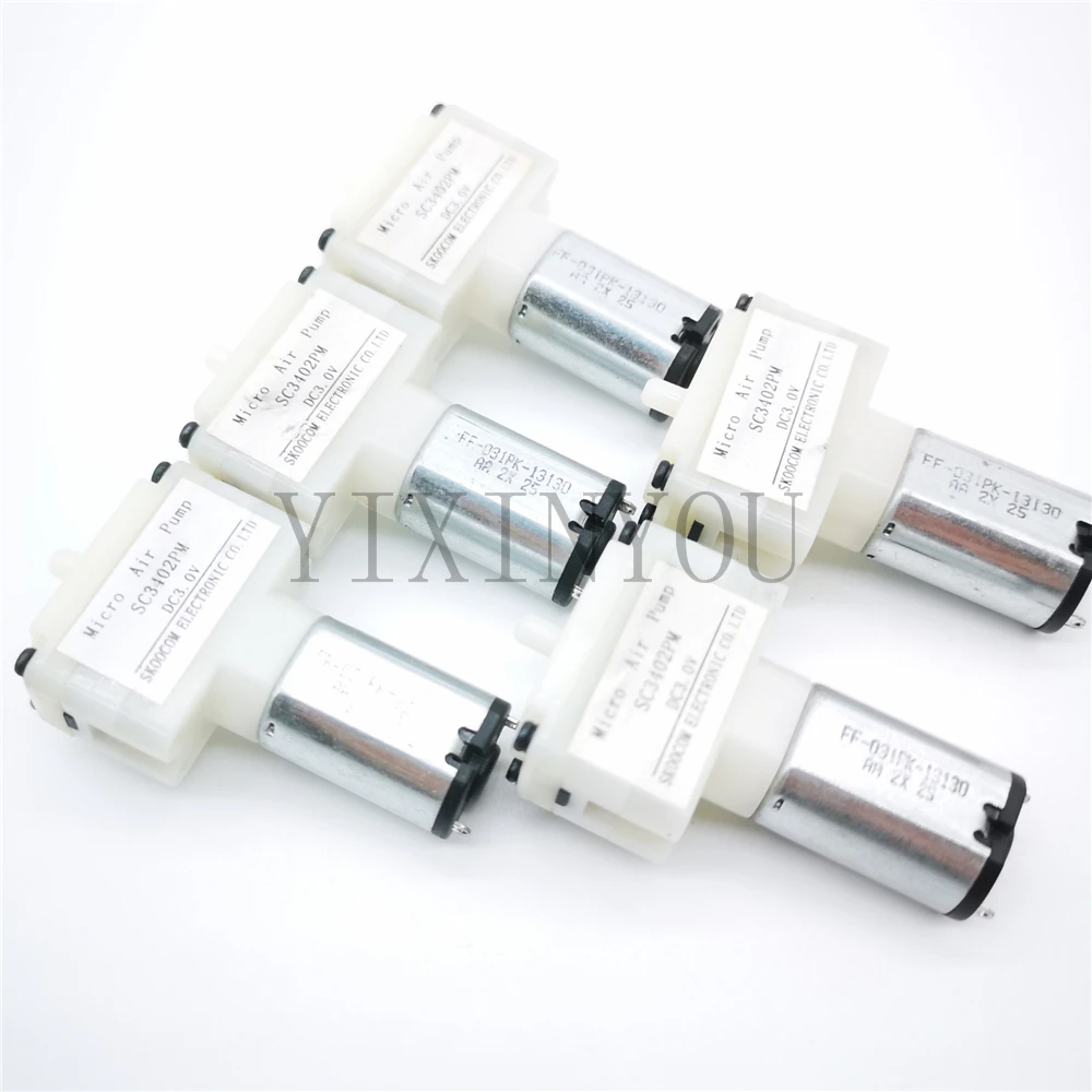 5 шт. DC1.5V Микро Мини 031 кислород воздуха насос давления для сфигмоманометра монитор Аквариум Искусственный Лотос w/in/out выход
