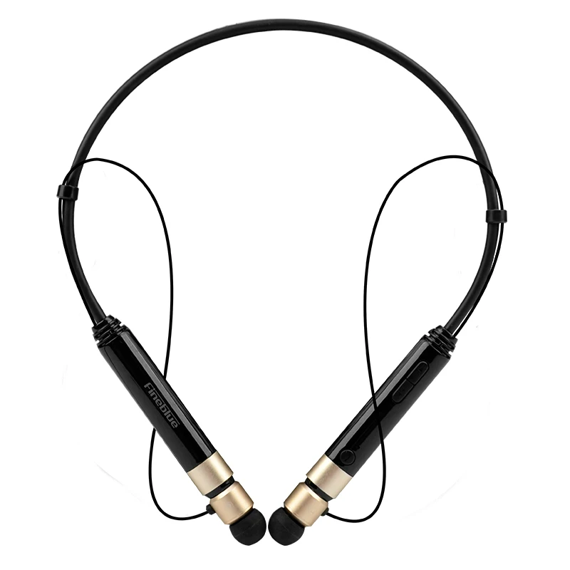 Gold Fineblue F600i Спортивная аурикулярная Bluetooth V4.1 Bluetooth Auriculares с микрофоном - Цвет: Gold