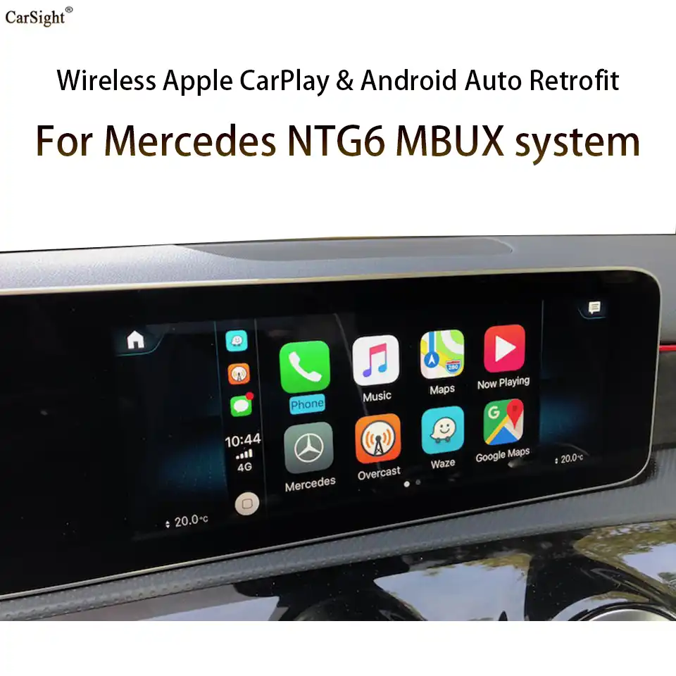 2020 New Android Auto & Wireless Apple CarPlay Retrofit for Mercedes
