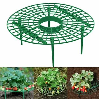 

5pc Balcony Vegetable Rack Fruit Stand Strawberry Stand Plant Support Strawberry Growing Shelf Strawberry Protection Shelf