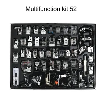 

42/48/52/62pcs Mini Sewing Machine Presser Foot Feet For Brother Singer Sewing Presser Feet Braiding Blind Stitch Darning Tools