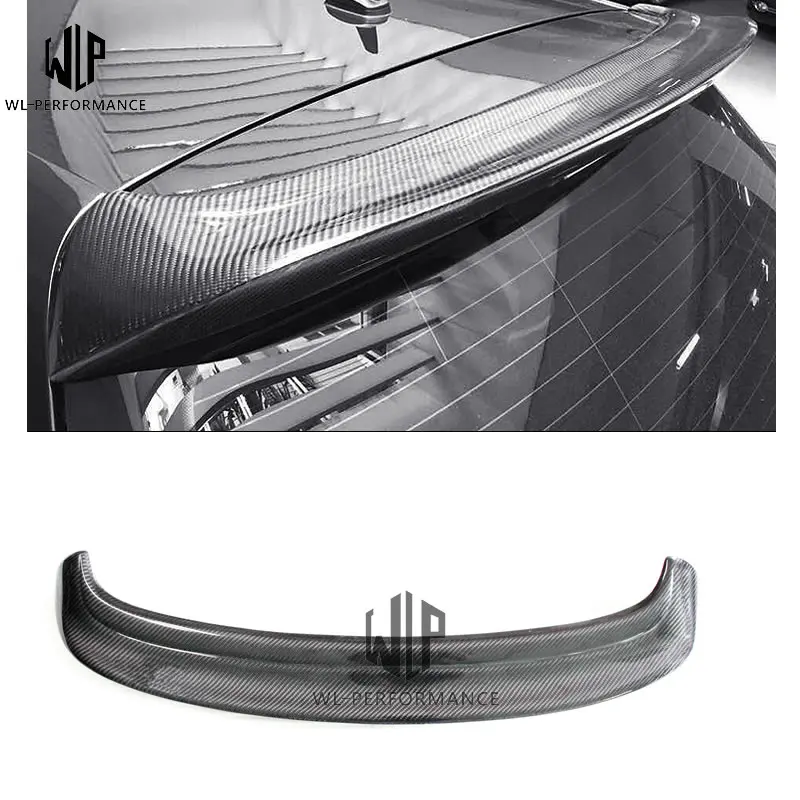 

Golf 5 Auto Car MK5 R32 ABT Style Carbon Fiber Roof Wing rear Spoiler For VW Golf5 MK5 GTI R32 06-09 car styling use