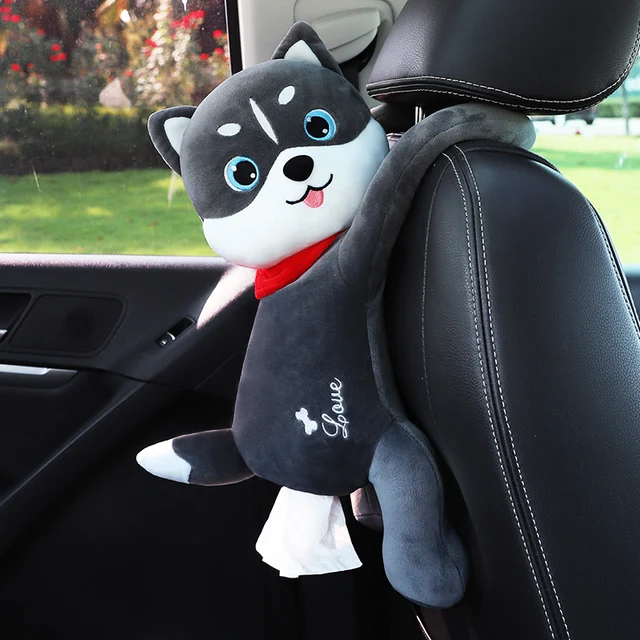 Cute Stuffed Animals Car Tissue Holder - Kuru Store