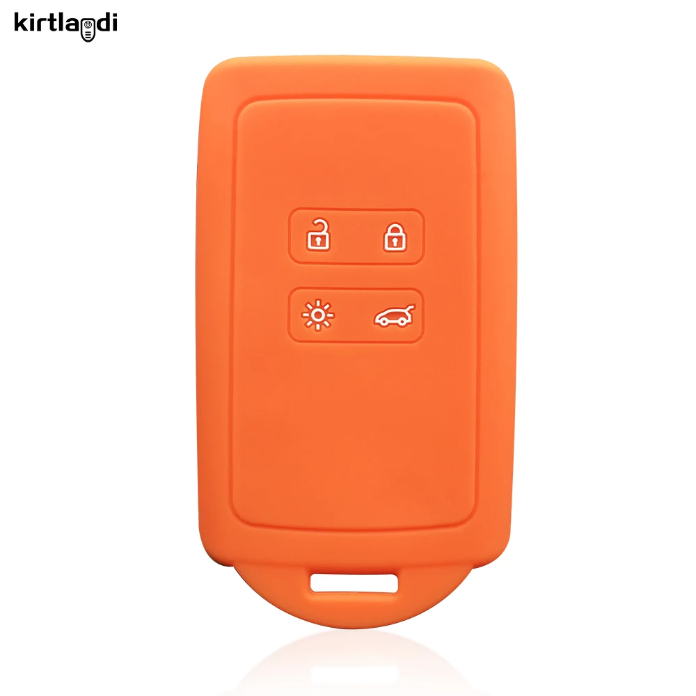 For Renault Captur Silicone Key Cover Holder for Renault Clio Megane Arkana Arcan Kadjar Zoe Espace 5 Smart Key Car Case