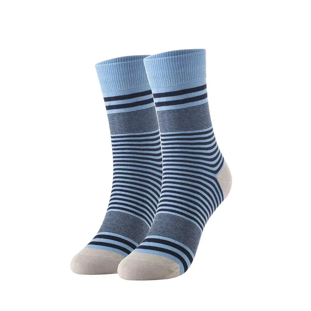 Мужские носки, деловые носки из бамбукового волокна, одноцветные мужские носки, Размер Великобритании 7-11, европейские размеры 40-46, 1003 VKMONY - Цвет: 1002 Blue