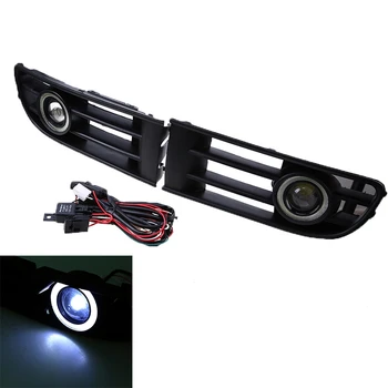 

Car Front Grille Fog Light Led Halo Angel/Devil Eyes Rings Lamp For Vw 2001-2005 Car Accessories