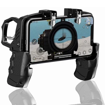 금속 Pubg 컨트롤러 조이스틱 Pubg 모바일 트리거 Gamepad For iPhone 안드로이드 전화 슈팅 게임 PUBG/Call of Duty
