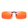 NONOR Anti 93% Blue Light Blocking Glasses Men Clip On Glass Rimless Computer Clamping Mirror Blue Ray Gaming Eyeglass UV400 6